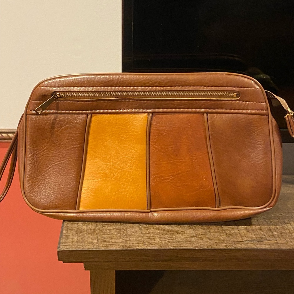 Vintage Leather Wristlet Never Carried